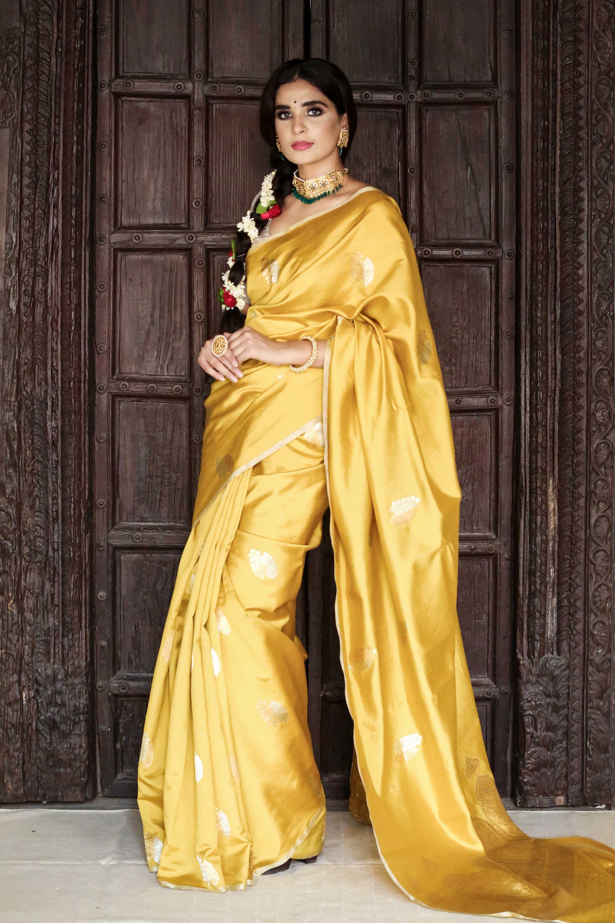 Silk Jorget Meenadaar Saree